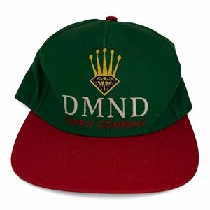 Diamond Supply Co. SnapBack Men’s Hat Green and Red